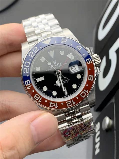 pepsi replica rolex gmt automatic movment|rolex pepsi price chart.